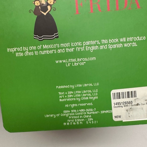 Bilingual English and Spanish Books Counting With Frida y buenas noches Luna - Picture 10 of 11